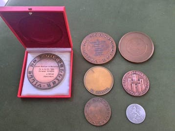 Frankrijk, België. Collection of medals (Zonder