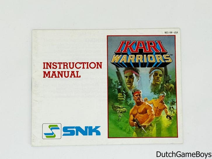 Nintendo NES - Ikari Warriors - USA - Manual, Games en Spelcomputers, Games | Nintendo NES, Gebruikt, Verzenden