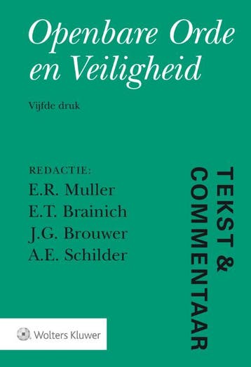 Openbare orde en veiligheid / Tekst & Commentaar, Livres, Science, Verzenden