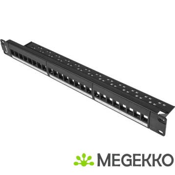 Lanberg PPKS-1024-B patch paneel 1U, Verzenden