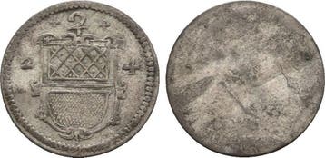 Einseitiger 1/2 Kreuzer 1624 Ulm Stadt:, Verzenden