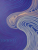 Lao Gonzalez - Blue Depth Flow, XL , NO RESERVE