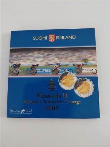 Finland. Year Set (BU) 2005/2007 (3 sets) (Zonder, Timbres & Monnaies