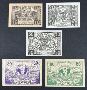 Oostenrijk. - 188 banknotes - 1920 (Zonder minimumprijs)