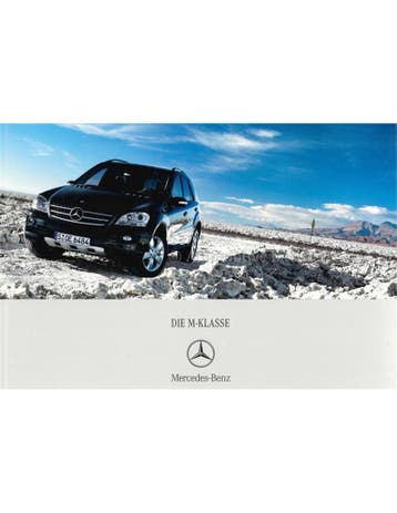2006 MERCEDES BENZ M KLASSE BROCHURE DUITS, Nieuw