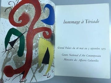 Joan Miro (1893-1983) - Jardin au clair de lune