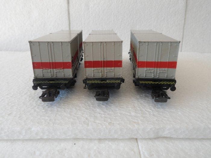 Märklin H0 - 4664 - Modeltrein goederenwagon (3) - 3, Hobby en Vrije tijd, Modeltreinen | H0