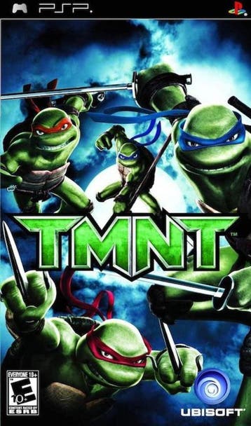 TMNT - Teenage Mutant Ninja Turtles (Losse CD) (PSP Games), Ophalen of Verzenden