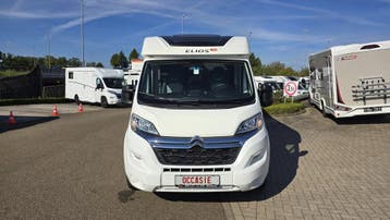 Elios Carvan cs op Citroën met 34122 km en queensbed 10267, Ringverwarming, Tot en met 2, 6 tot 7 meter, 6 tot 7 meter