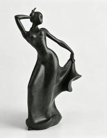 Veronese - sculptuur, Abstract sculpture of a female dancer