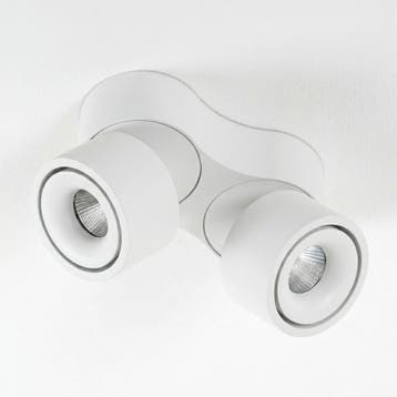 Spots opbouw Ole 2 Opbouwspot Wit Binnenverlichting, Verzenden, Nieuw