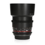 Samyang 85mm T1.5 AS UMC II - Canon EF · 1 jaar garantie, Ophalen of Verzenden, Zo goed als nieuw