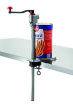 Blikopener RVS/Kunststof | Incl. mes & transportwiel |, Verzenden