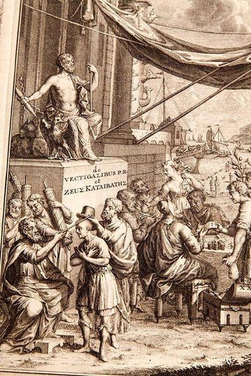 Pieter Burman - Vectigalia Populi Romani, et Zeus Kataibates