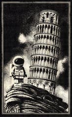 Æ (XX-XXI) - Set of 2 – LEGO Space Series – “Silent Orbit of, Nieuw