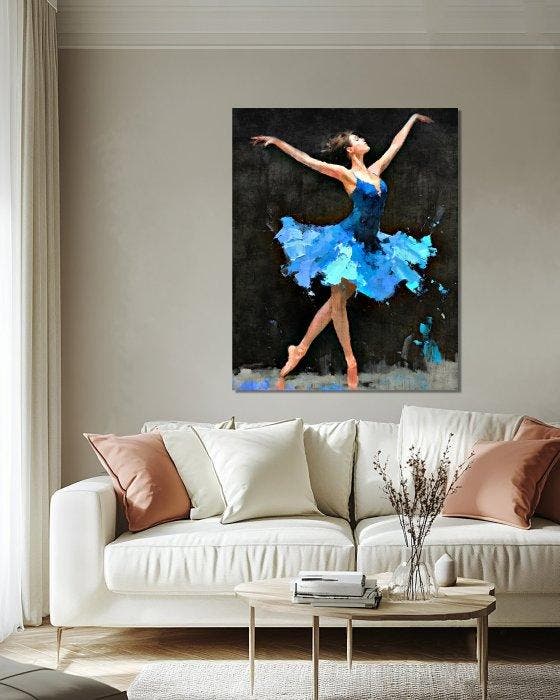 Wysocky John - Ballerina Blue - XL, Antiek en Kunst, Kunst | Designobjecten