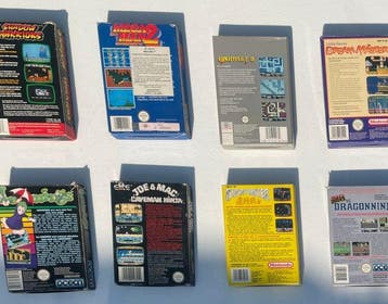 Nintendo - Nes - Lote de 8 Jogos NES PAL B — Coleção Vintage, Games en Spelcomputers, Nieuw