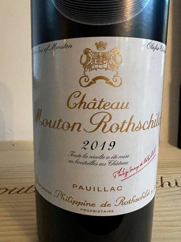 2019 Chateau Mouton Rothschild - Pauillac 1er Grand Cru, Verzamelen, Wijnen, Nieuw