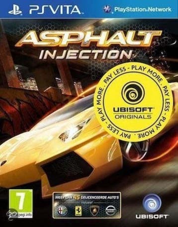 Asphalt Injection (PS Vita Games), Games en Spelcomputers, Games | Sony PlayStation Vita, Ophalen of Verzenden, Zo goed als nieuw