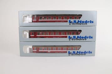 L.S. Models H0 - 12004 - Ensemble de wagons de passagers, Hobby en Vrije tijd, Nieuw