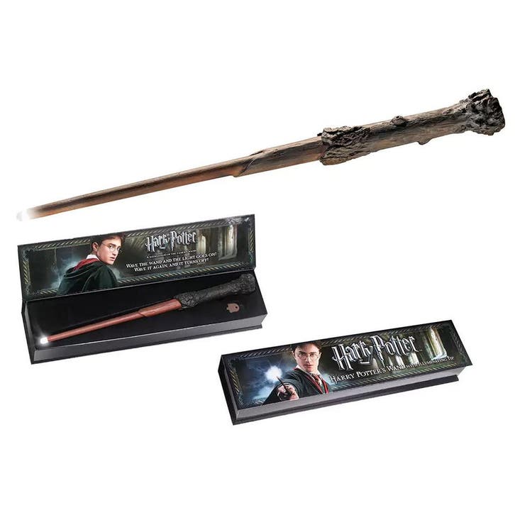 Harry Potter (Tover)staf Replica Harrys Illuminating Wand B, Antiek en Kunst, Kunst | Beelden en Houtsnijwerken, Ophalen of Verzenden