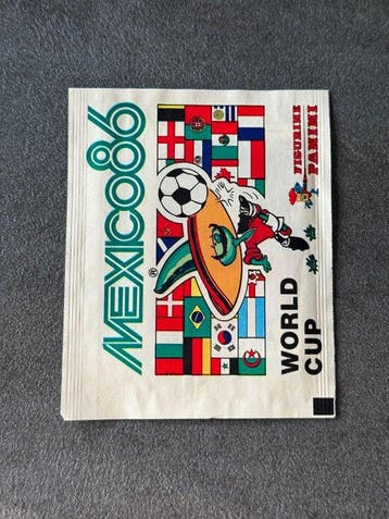 1986 Panini Mexico 86 Emballage d’origine, Sealed - 1 Pack -, Collections