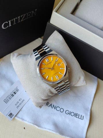 Citizen - Automatic Tsuyosa Yellow - Zonder minimumprijs -, Nieuw