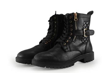 Milo &amp; Mila Boots in maat 36 Zwart, Verzenden, Zwart, Overige typen, Zo goed als nieuw