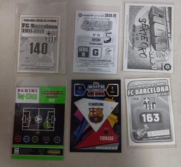 Lote Cromos Autografos Panini/Topps Messi - 6 Mixed, Verzamelen, Nieuw