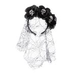 Dia De Los Muertos Haarband Halloween Accesoires Kostuums Di, Verzamelen, Verzenden, Nieuw