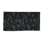 Haarband Multifunctioneel 45x25cm - Blok Patroon - Zwart, Nieuw