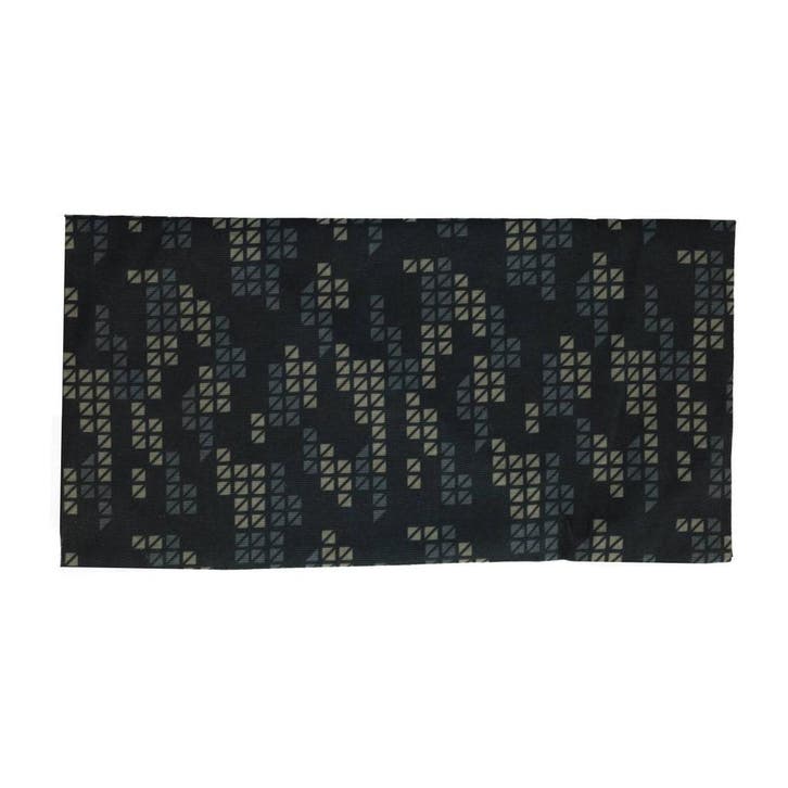 Haarband Multifunctioneel 45x25cm - Blok Patroon - Zwart, Handtassen en Accessoires, Uiterlijk | Haarverzorging