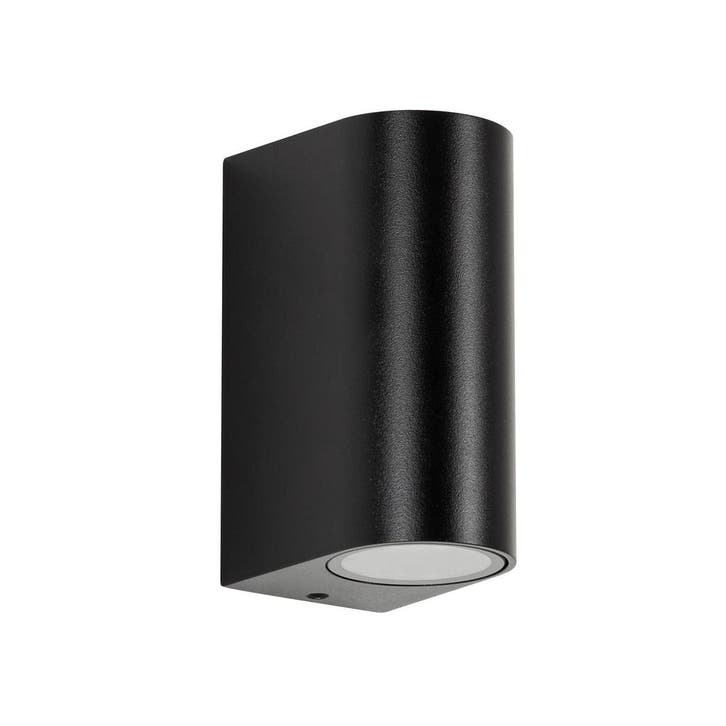 Wandverlichting modern Flash Up en Down Muurlamp Zwart, Jardin & Terrasse, Éclairage extérieur, Envoi