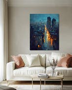 Wysocky John - Night City II - XL, Antiek en Kunst