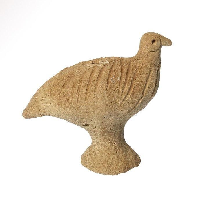 Siro-Hettitisch Terracotta Vogelfiguur, Antiquités & Art, Antiquités | Autres Antiquités