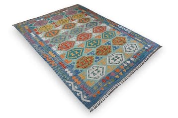 Kilim multicolore - inutilisé - Tapis - 240 cm - 180 cm -