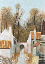 Yves Ganne (1931-2019) - Paysage. (Vendu sans prix de
