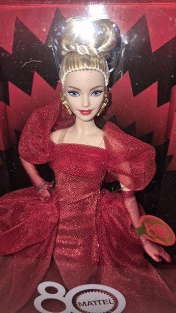 Mattel - Barbiepop Barbie Signature 80° Anniversario blonde
