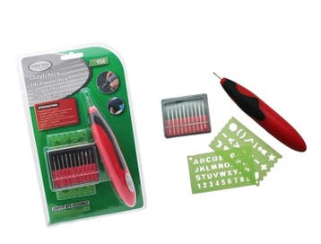 Graveerpen op batterijen, inclusief freesjes - WD1775994583, Verzenden, Nieuw