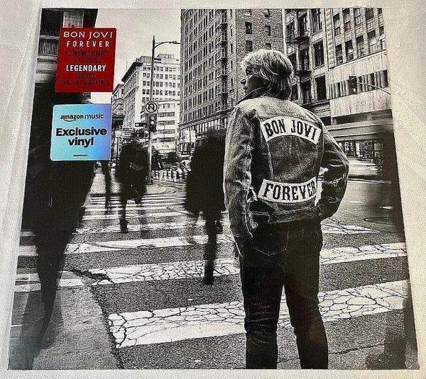 Bon Jovi - Forever  on Exclusive Limited Biack & Clear, Cd's en Dvd's, Vinyl Singles