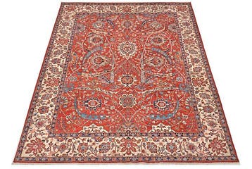 Afghan, Ziegler Kazak, Grand tapis traditionnel noué à la, Nieuw