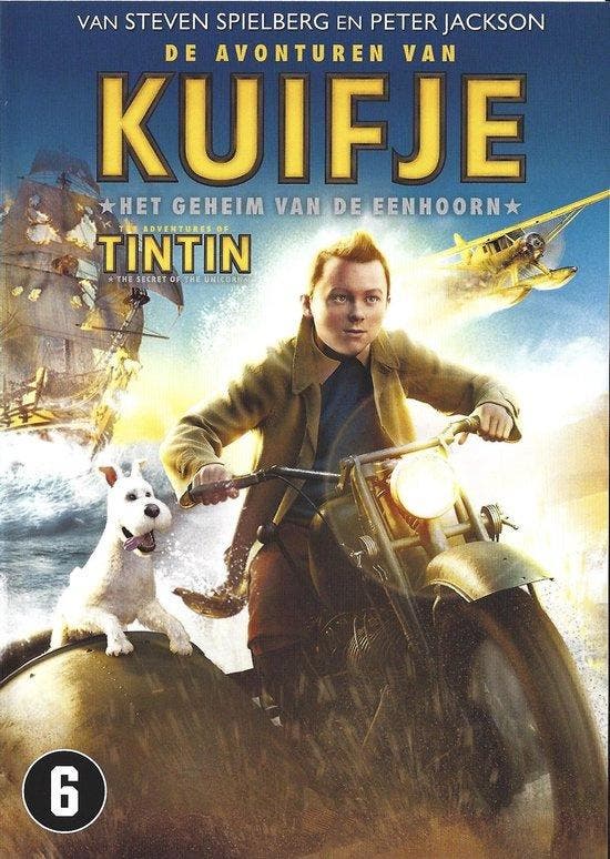 De Avonturen Van Kuifje - Het Geheim Van De Eenhoorn (dvd, CD & DVD, DVD | Action, Enlèvement ou Envoi