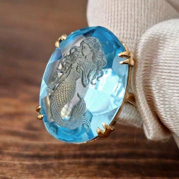 Sans prix de réserve - Bague de cocktail - 9 carats Or