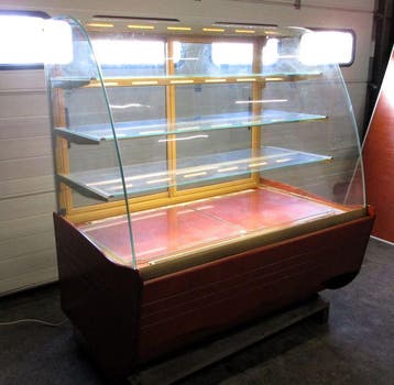 Gebaksvitrine 135cm, gekoeld, Stekkerklaar, Zakelijke goederen