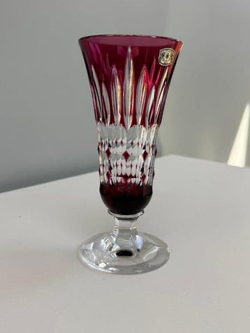 Val Saint Lambert - Vase - Cristal, Antiek en Kunst