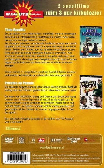 Time Bandits & Privates on Parade, Cd's en Dvd's, Verzenden, Nieuw in verpakking