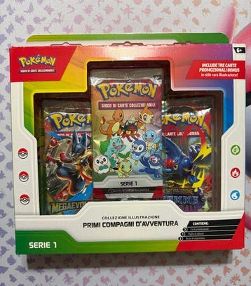 Pokémon - 1 Box - Primi compagni davventura - Various sets, Nieuw