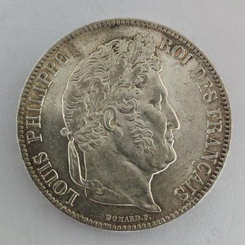 Frankrijk. Louis Philippe I. 5 Francs 1835-A, Paris