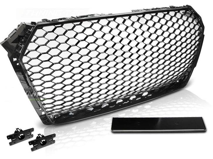 Grill | geschikt voor Audi | A4 15- 4d sed. / A4 Avant 2015-, Auto-onderdelen, Carrosserie, Nieuw, Audi, Verzenden