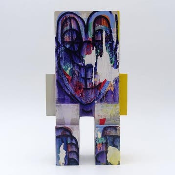 Wxyz (1980) - sculptuur, 322-1 - 246 mm - Hout - 2026